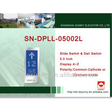 Aufzugs-LCD-Anzeige, vertikale Anzeige, Aufzugsetagenanzeige SN-DPLL-05002L